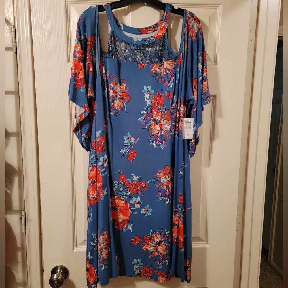 Torrid Super Soft Cold-Shoulder Dress